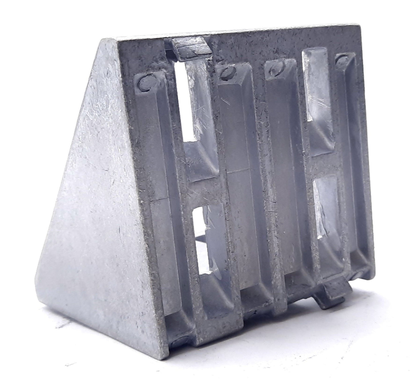 New Lot of 4 80/20 14111 86mm Inside Corner Bracket w/Dual Support 45 Series 8 Hole