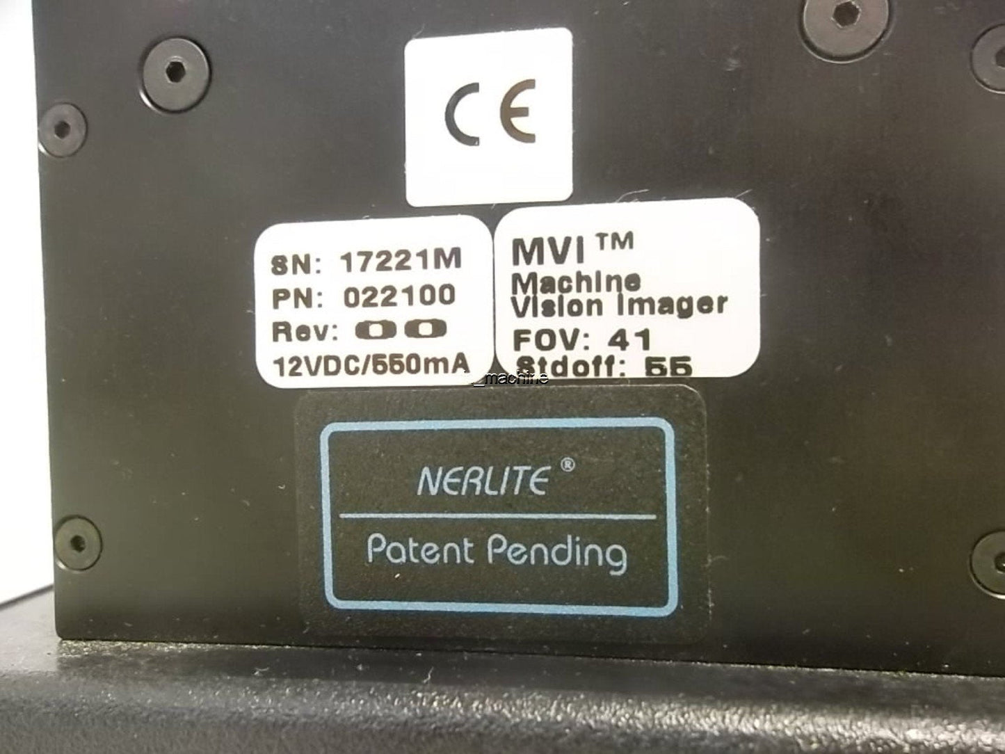 Used Nerlite 022100 MVimager Machine Vision Imager