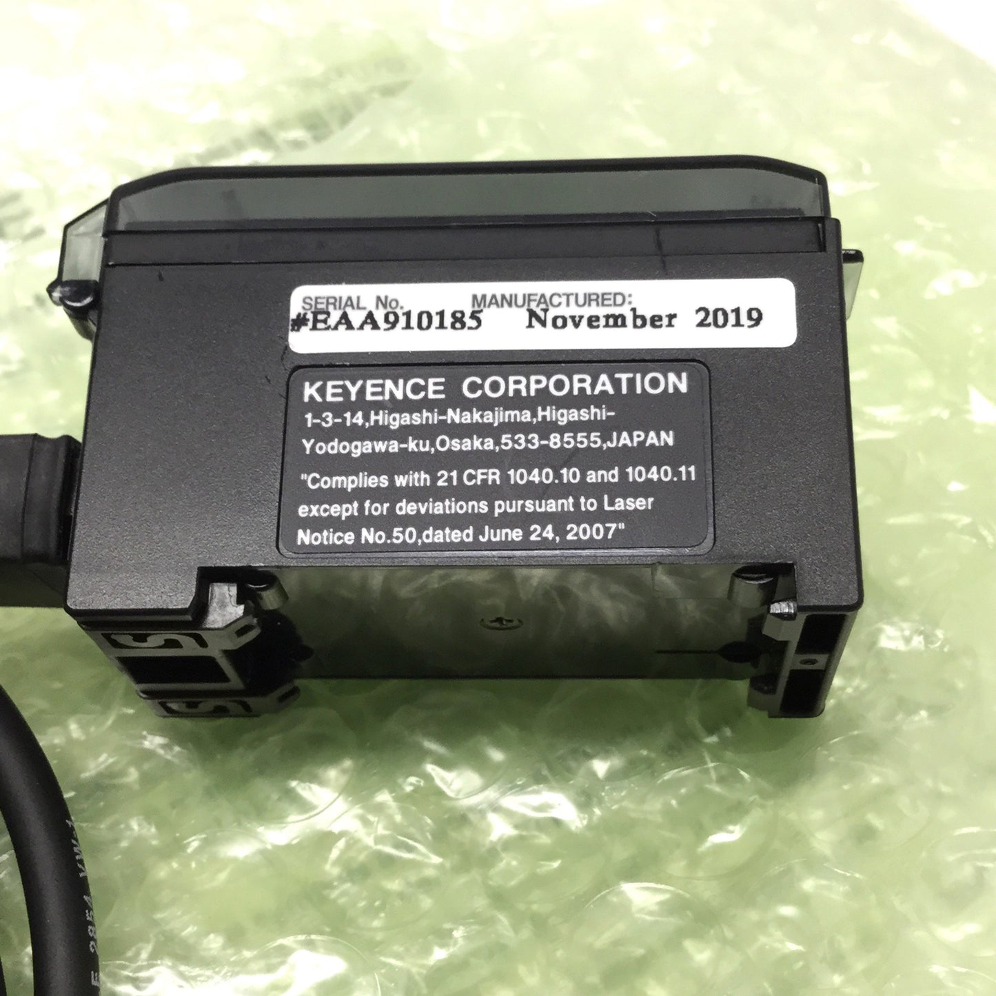 New – Open box Keyence FT-50AWP Digital Infrared Temperature Sensor 12-24VDC, PNP, 4-20mA