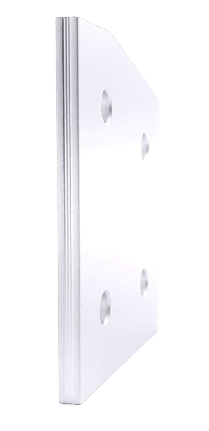 New – Open box Lot of 5 80/20 40-4316 15 Degree Angled Flat Plate 40 Series 4 Hole 94mm x 90mm