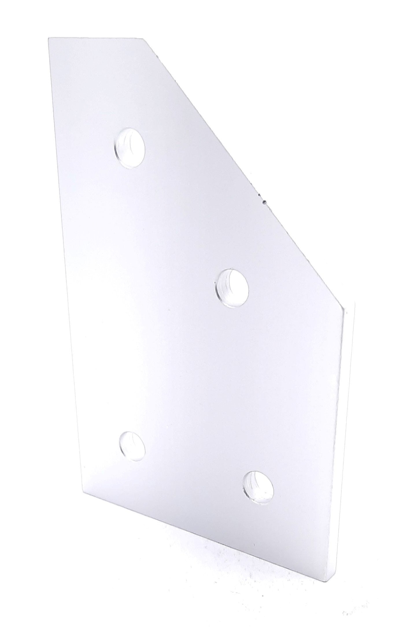 New Lot of 5 80/20 40-4346 45 Degree Angled Flat Plate 40 Series 4 Hole 120mm x 80mm