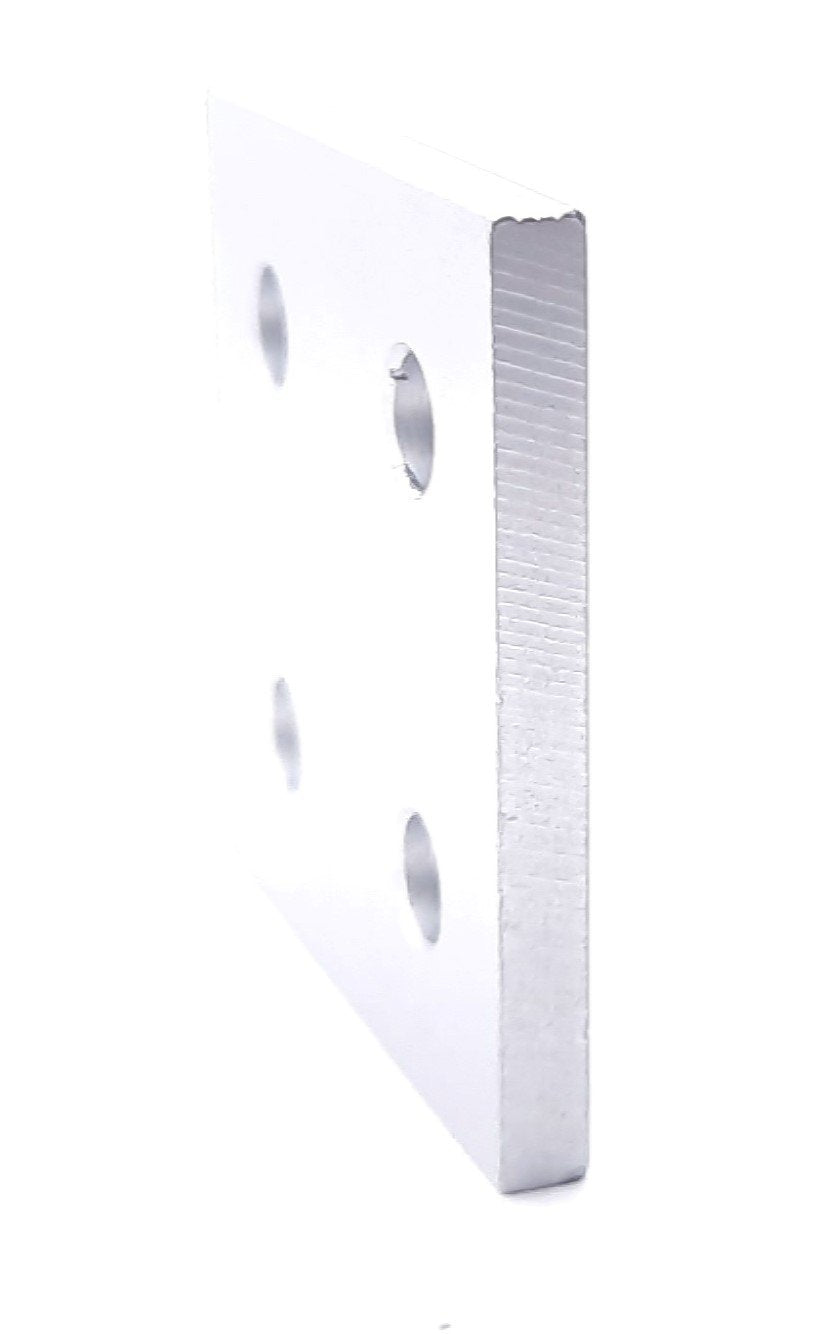 New Lot of 5 80/20 20-4167 Aluminum Square Flat Plate 20 Series 4 Hole 40mm x 40mm