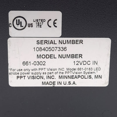 Used Lot of 2 PPT Vision 661-0302 Capacitor Box, For 661-0183 LED Strobe Power Supply