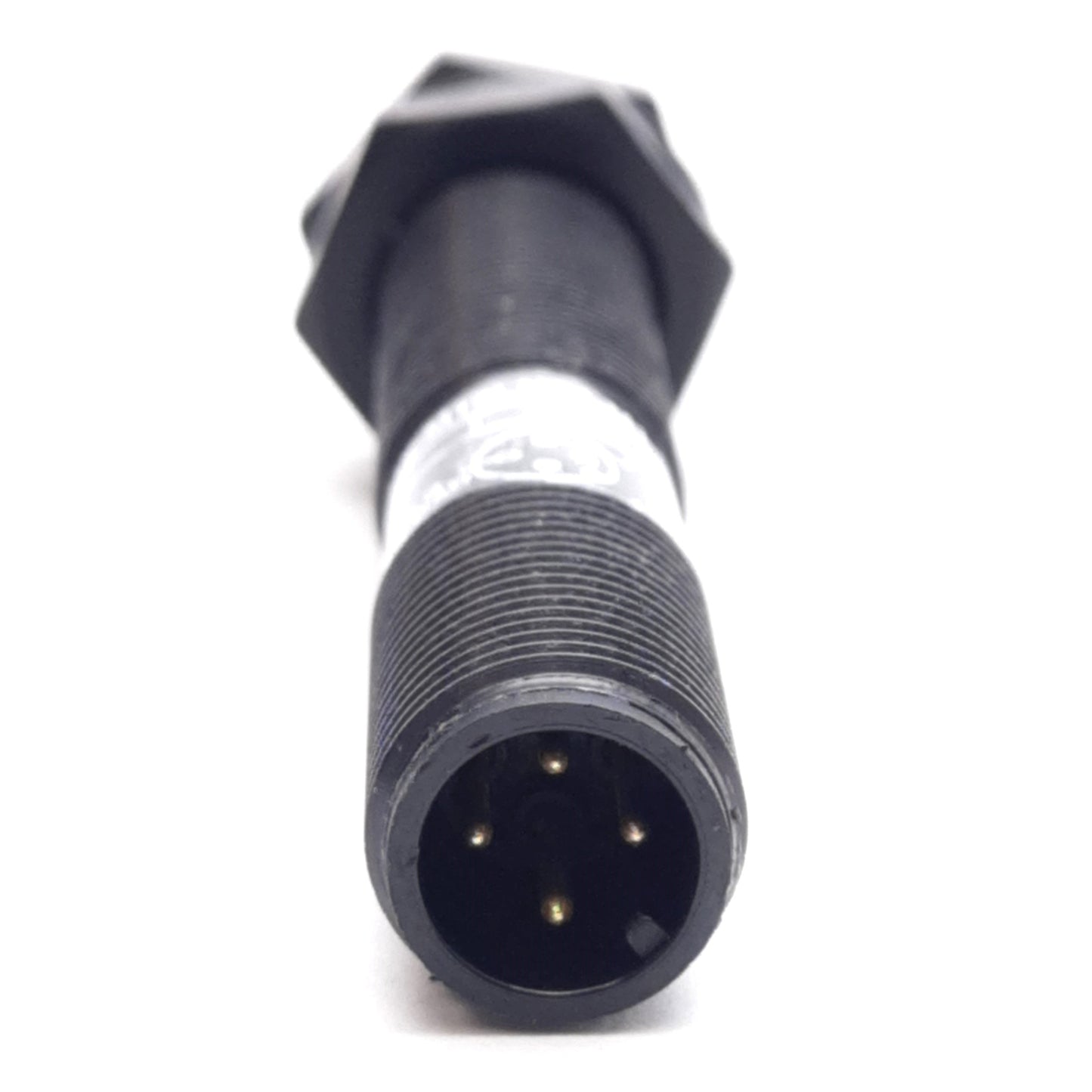 New Omron E2AW-M12LN04-M1-B1 Weld Field Immune Proximity Sensor, 10-30VDC, M12 4-Pin