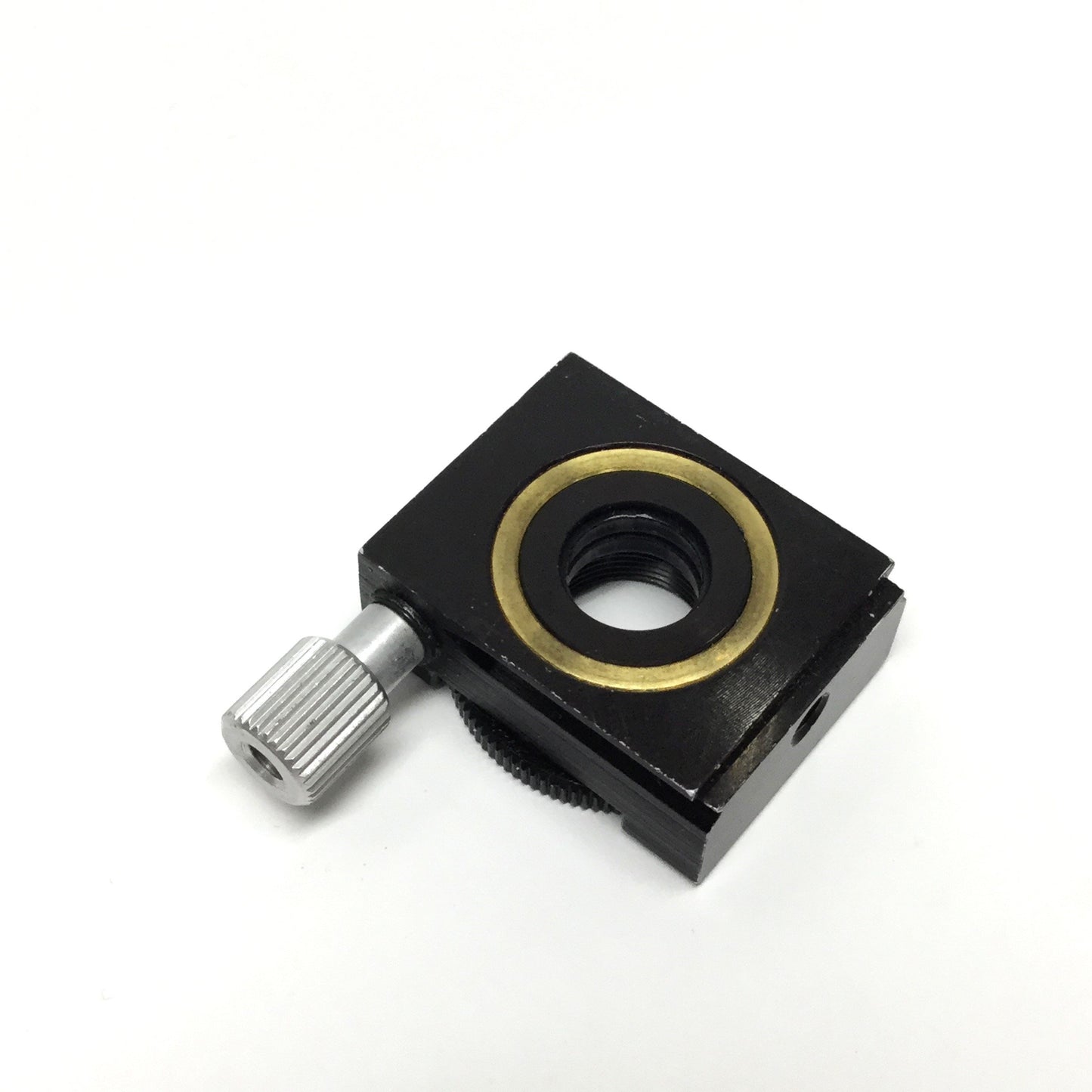 Used Newport MT-RS Rotational Mount for 1/2" Optics, 360°, 5° Grads, Ø10mm Aperture