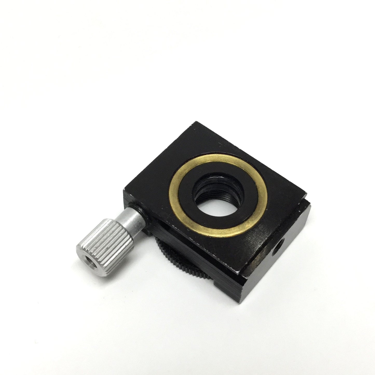 Used Newport MT-RS Rotational Mount for 1/2" Optics, 360°, 5° Grads, Ø10mm Aperture