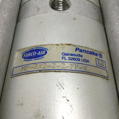 Used Fabco Air MP-3x2-2-2-FF-V 2-Stage Multi-Power Cylinder, 2" Stroke, 3" Bore