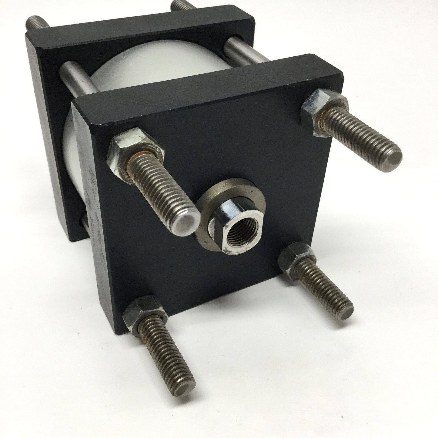 Used Fabco-Air HP3x1WFR-DR-V Hi-Power Double-Rod Pancake Cylinder 3" Bore, 1" Stroke