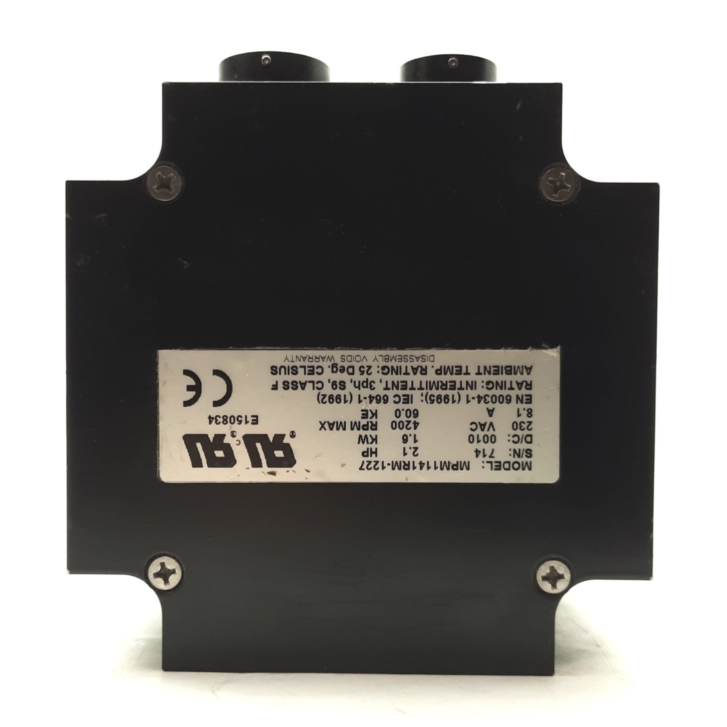 New – Open box Parker MPM1141RM-1227 Servo Motor, 2.1HP, 19.9mm Shaft, 3PH 230VAC, 114mm Frame