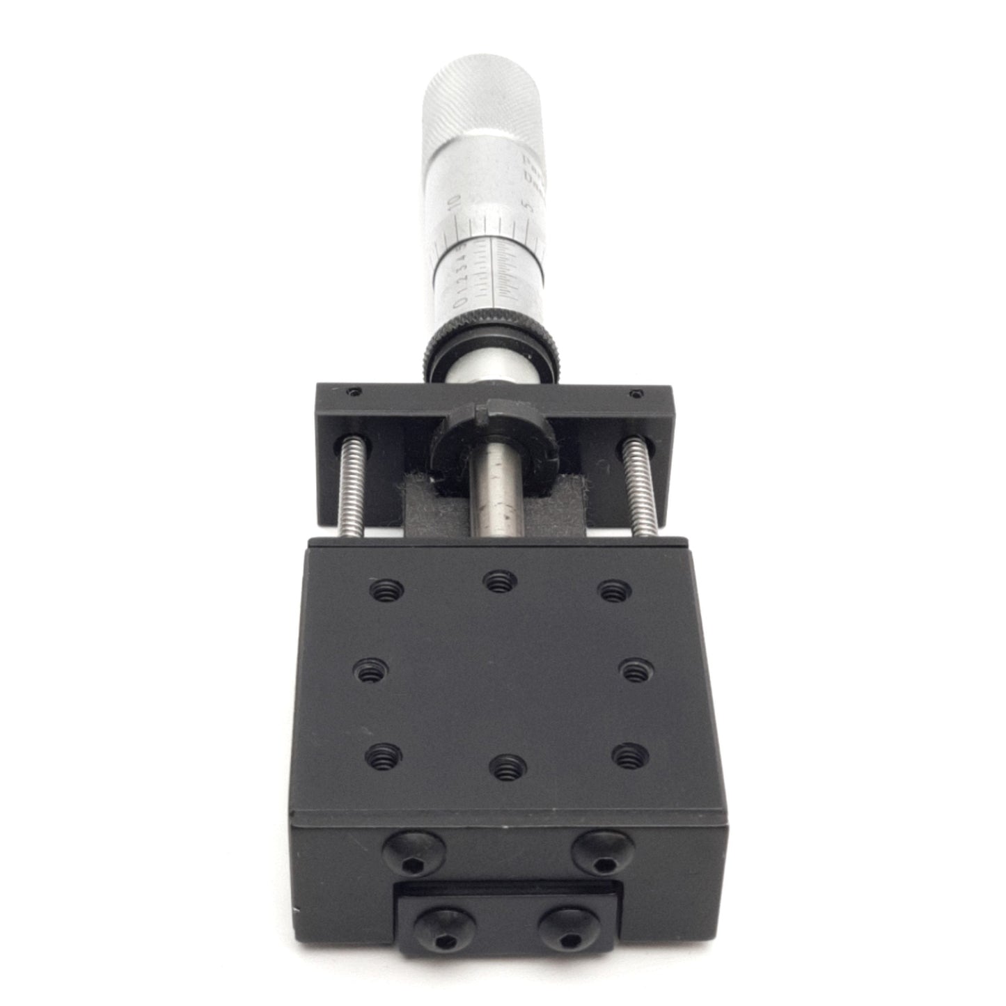 Used Parker 4004 Micrometer Linear Positioning Stage, Travel: 1", 1.75" x 1.75" Stage