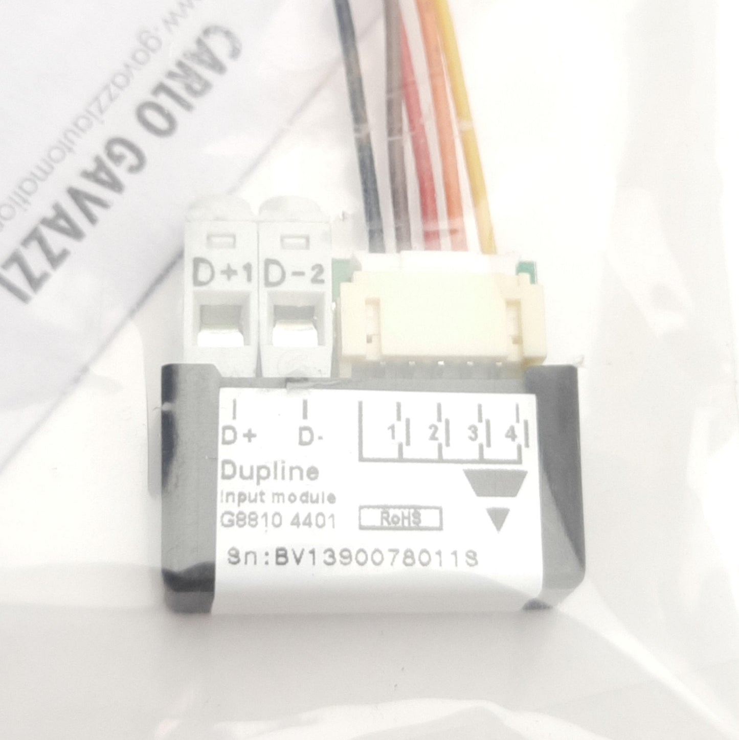 New Carlo Gavazzi G88104401 Dupline Universal Transmitter Input Module 2mA Max, 4-Ch
