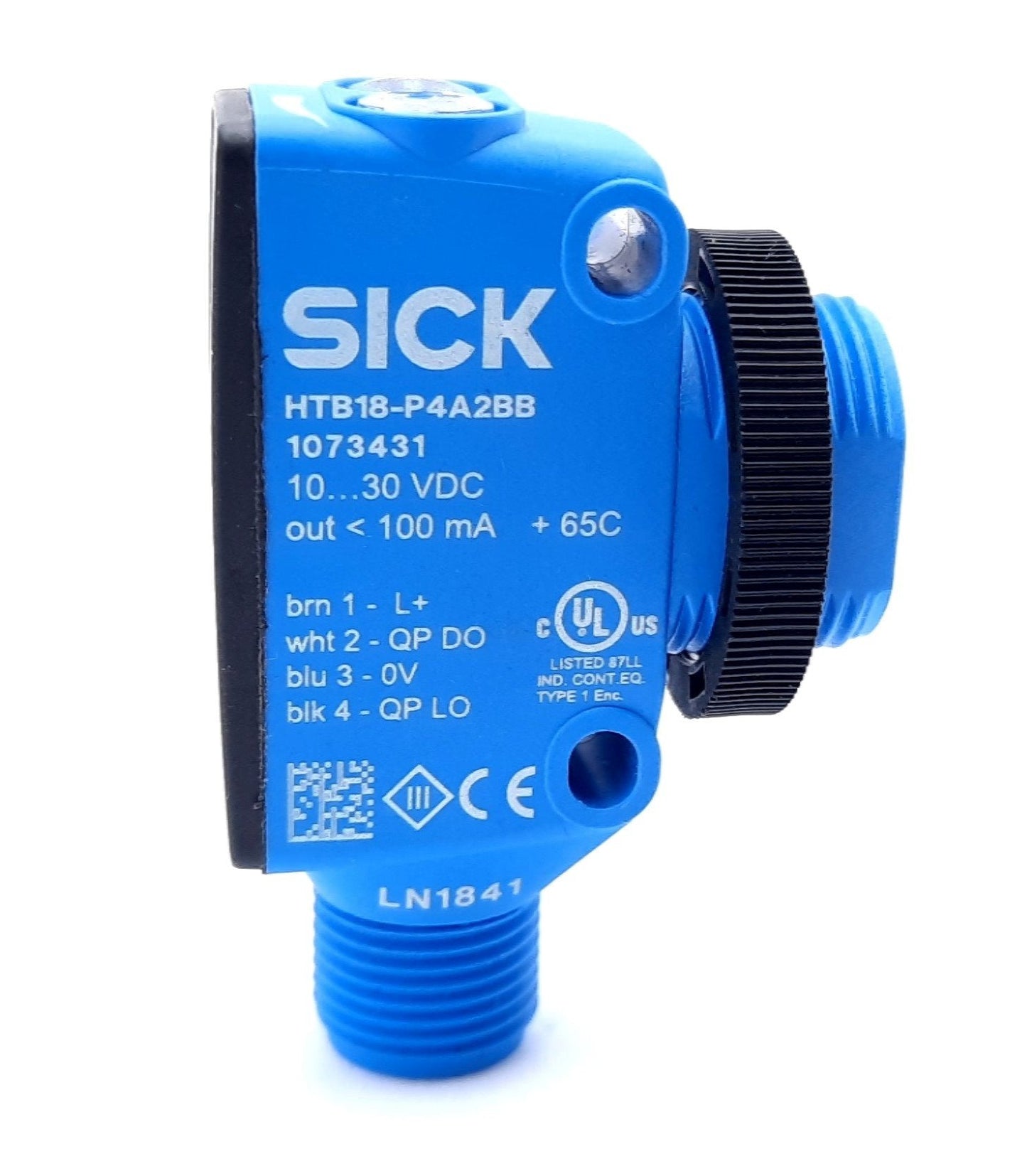 New Sick HL18-P4A3BA Retroreflective Photoelectric Sensor PNP 10-30VDC 6.5m