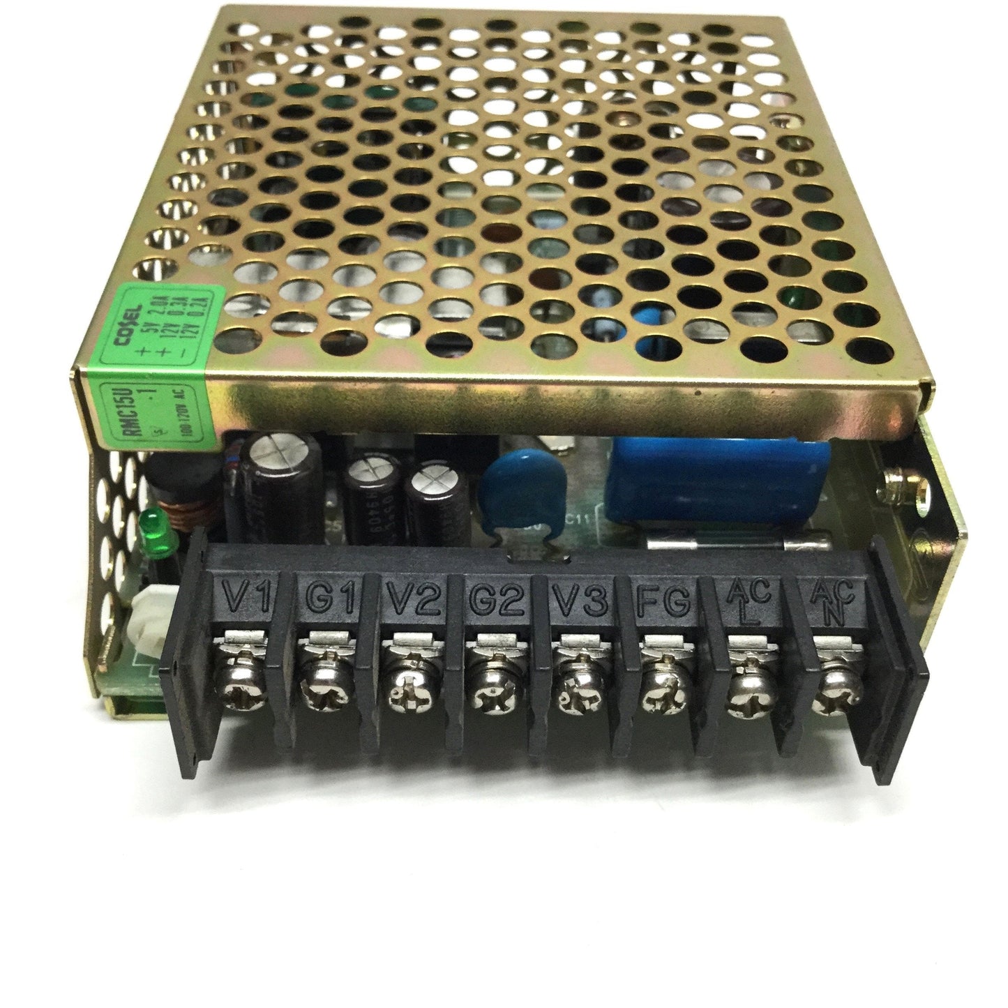 Used Cosel RMC15U-1 Triple Output Power Supply 100-120VAC In, 5V/+12V/-12V Out 15W