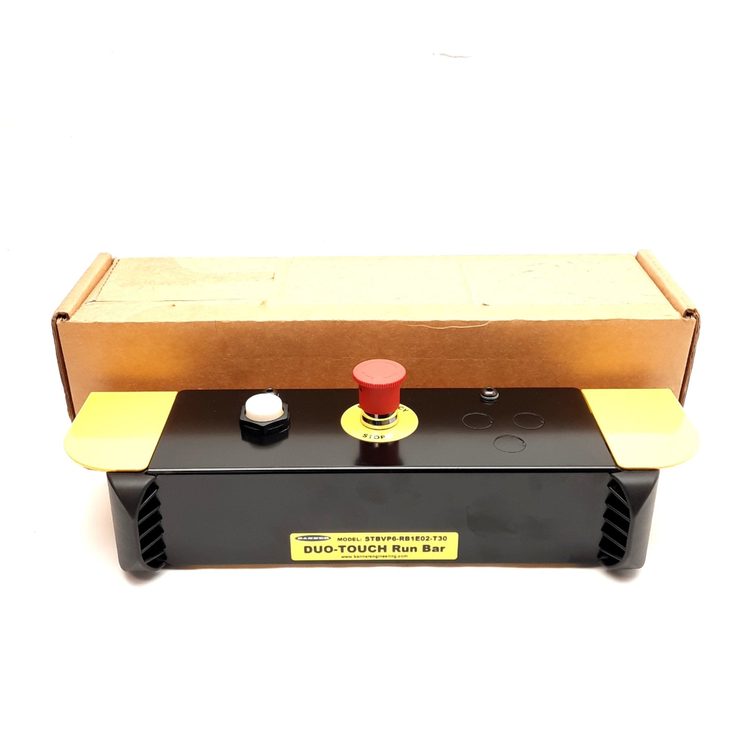 New Banner STBVP6-RB1E02-T30 Duo-Touch Run Bar 2NC E-Stop 4-Color Indicator 10-30VDC