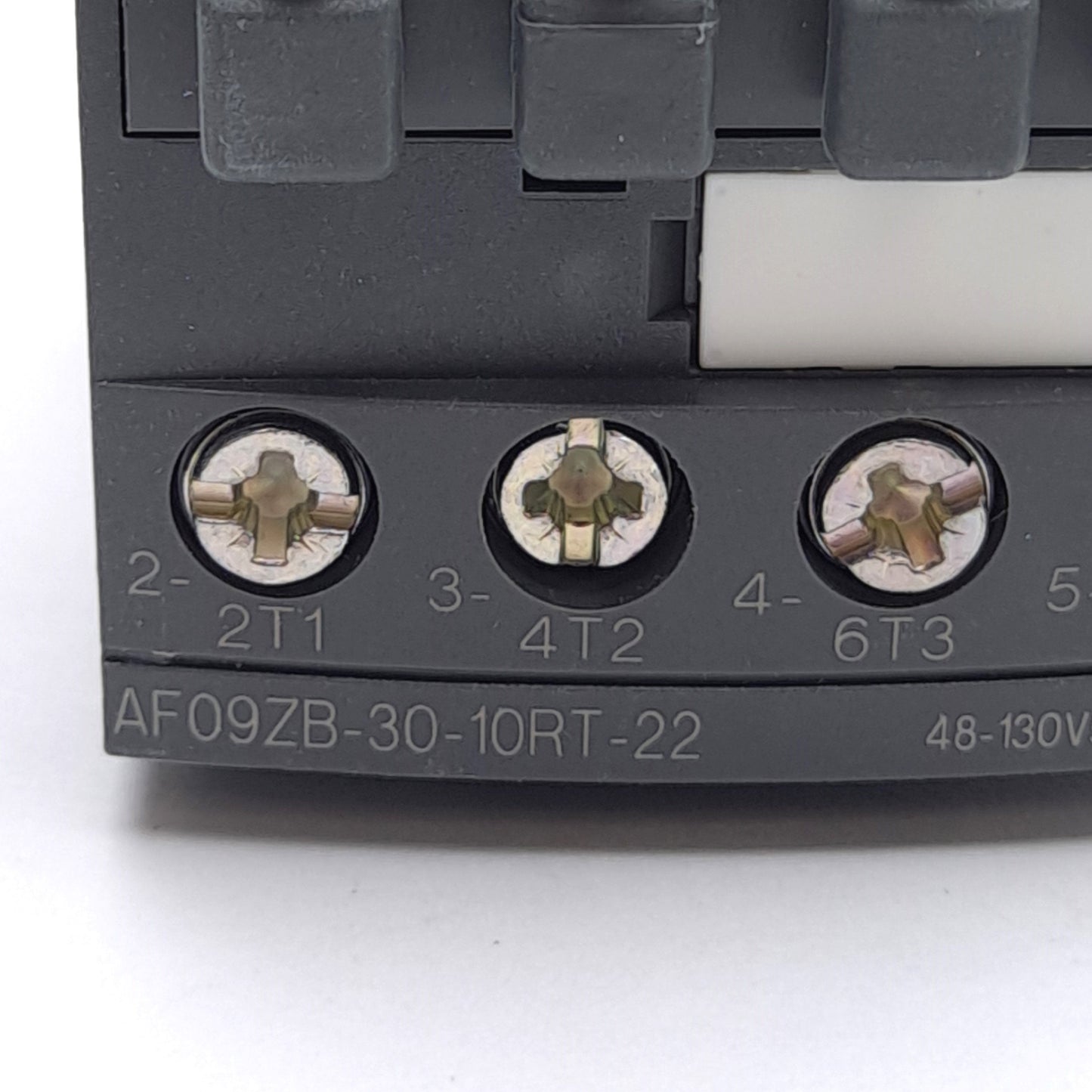 New ABB AF09ZB-30-10RT-22 Contactor, 3-Pole, 600VAC 25A Contact, 48-130VAC Coil
