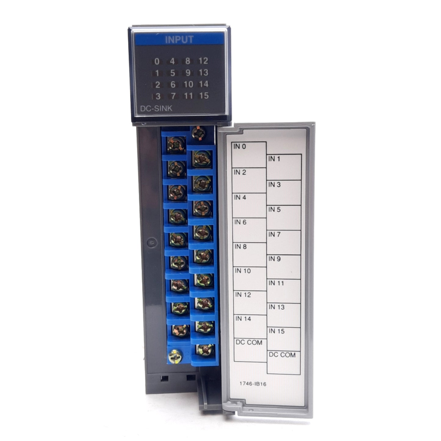 New Allen Bradley 1746-IB16 Ser C SLC500 PLC Input Module, 10-30VDC, 16-Points
