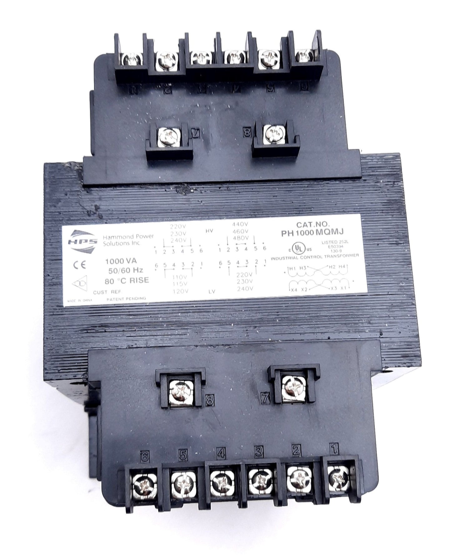 New Hammond Power Solutions PH1000MQMJ Transformer 1000VA 240/480VAC Primary