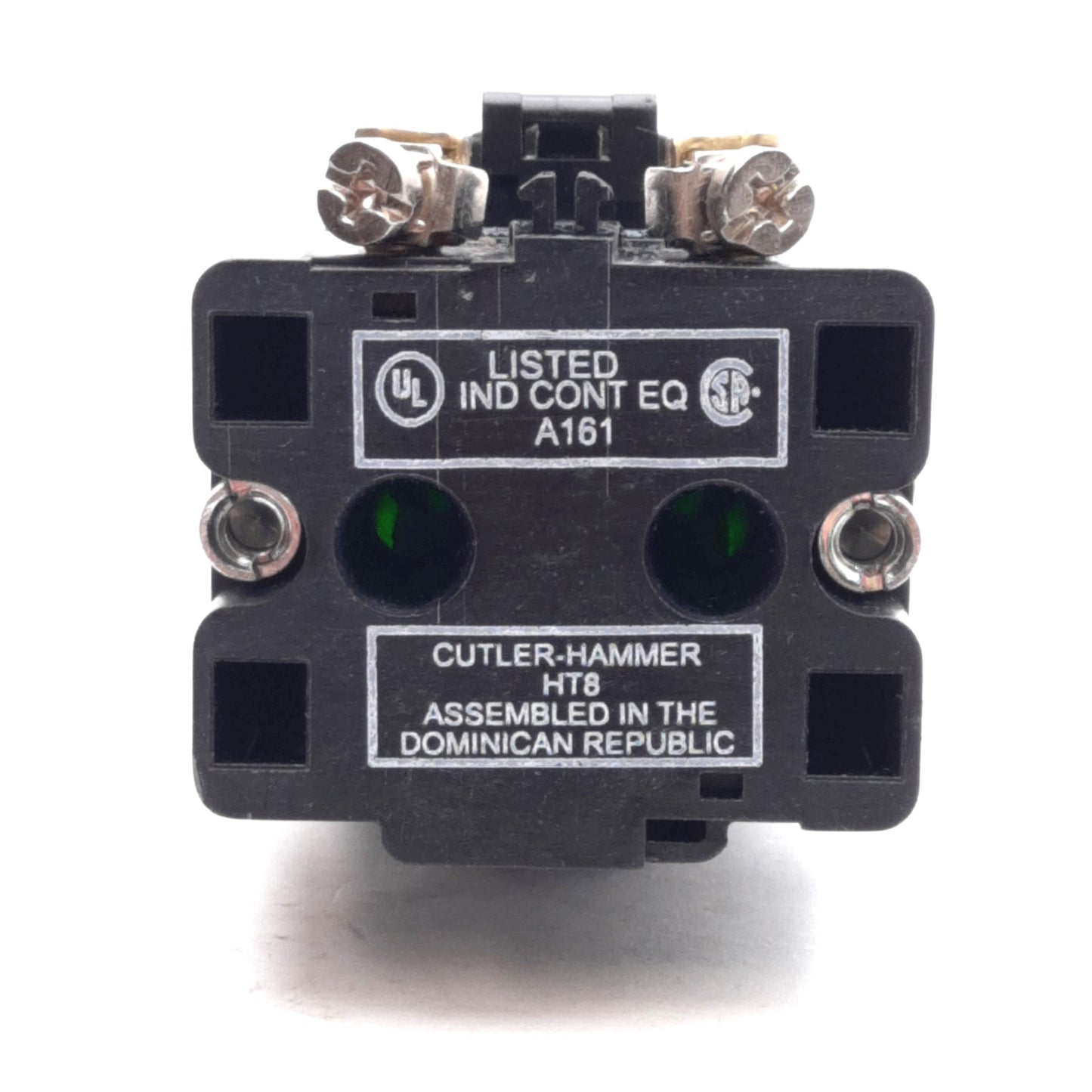 New Eaton HT8HFGV7 HT800 Green Pilot Light, ø30.5mm, Watertight/Oiltight, 120VAC/DC
