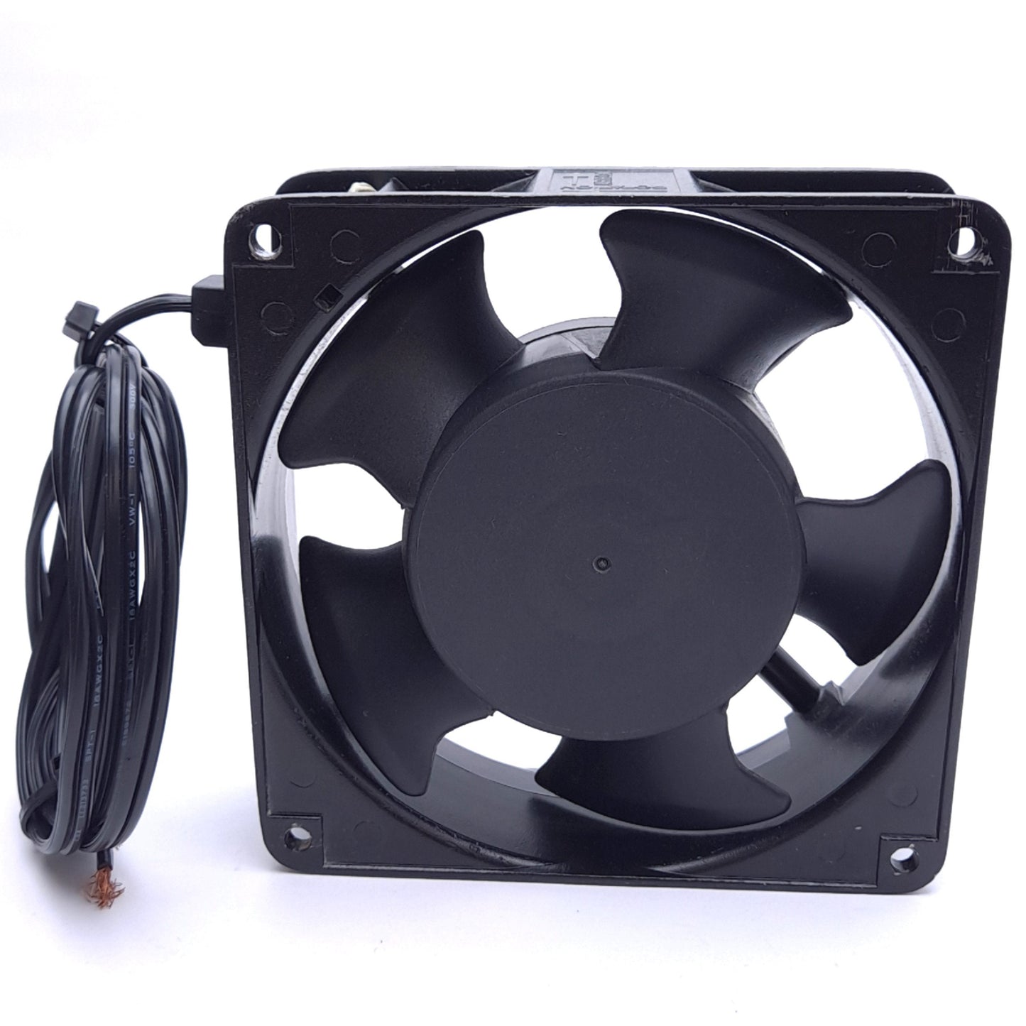 Used Dayton 3LE76 AC Axial Fan, 78 CFM, 2300 RPM, 115VAC, 4-11/16in x 4-11/16in