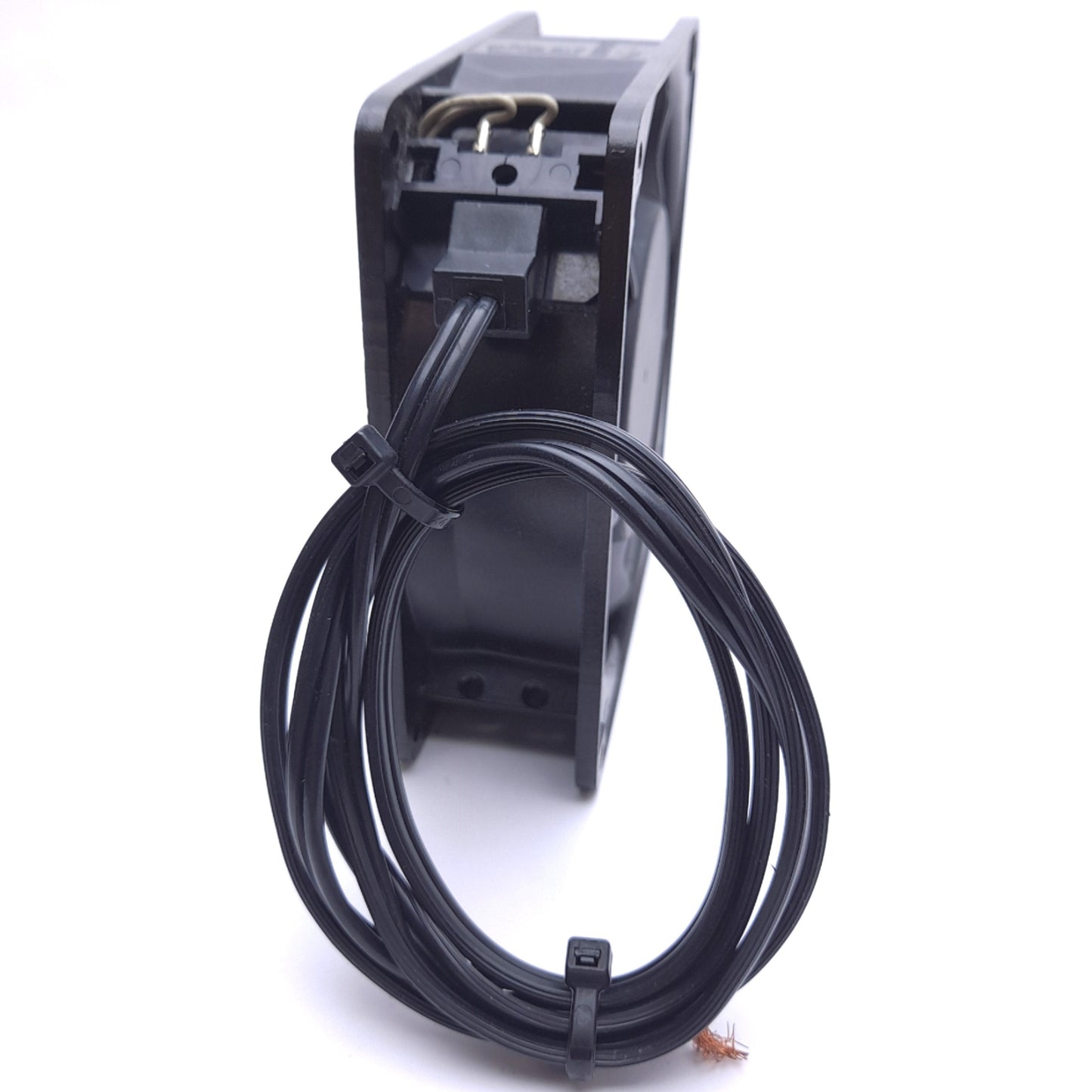 Used Dayton 3LE76 AC Axial Fan, 78 CFM, 2300 RPM, 115VAC, 4-11/16in x 4-11/16in