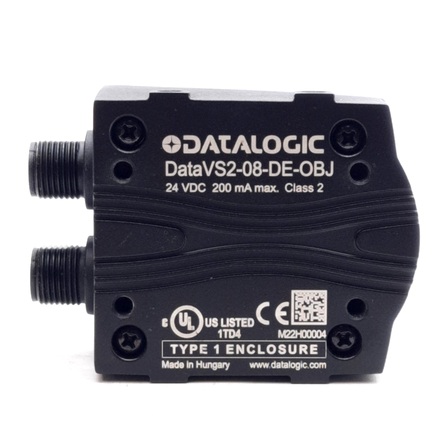 New Datalogic DataVS2-08-DE-OBJ Machine Vision Camera 1/3in CMOS 650x480 M12 24VDC