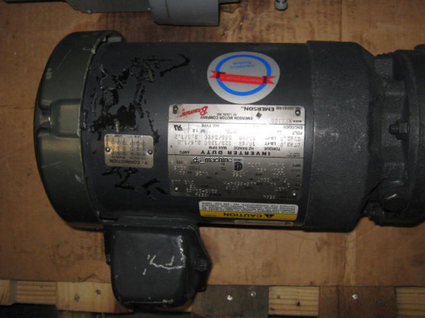 Used Browning HWN3262S2W33XMI143T1 Gearmotor 180:1 Ratio 3,684 in/lbs 1750RPM