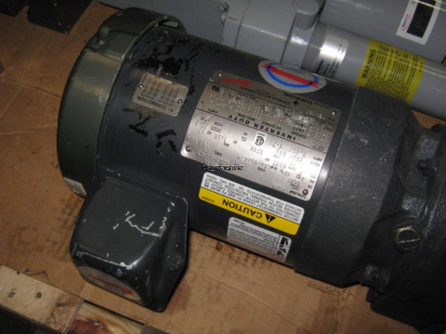 Used Browning HWN3262S2W33XMI143T1 Gearmotor 180:1 Ratio 3,684 in/lbs 1750RPM