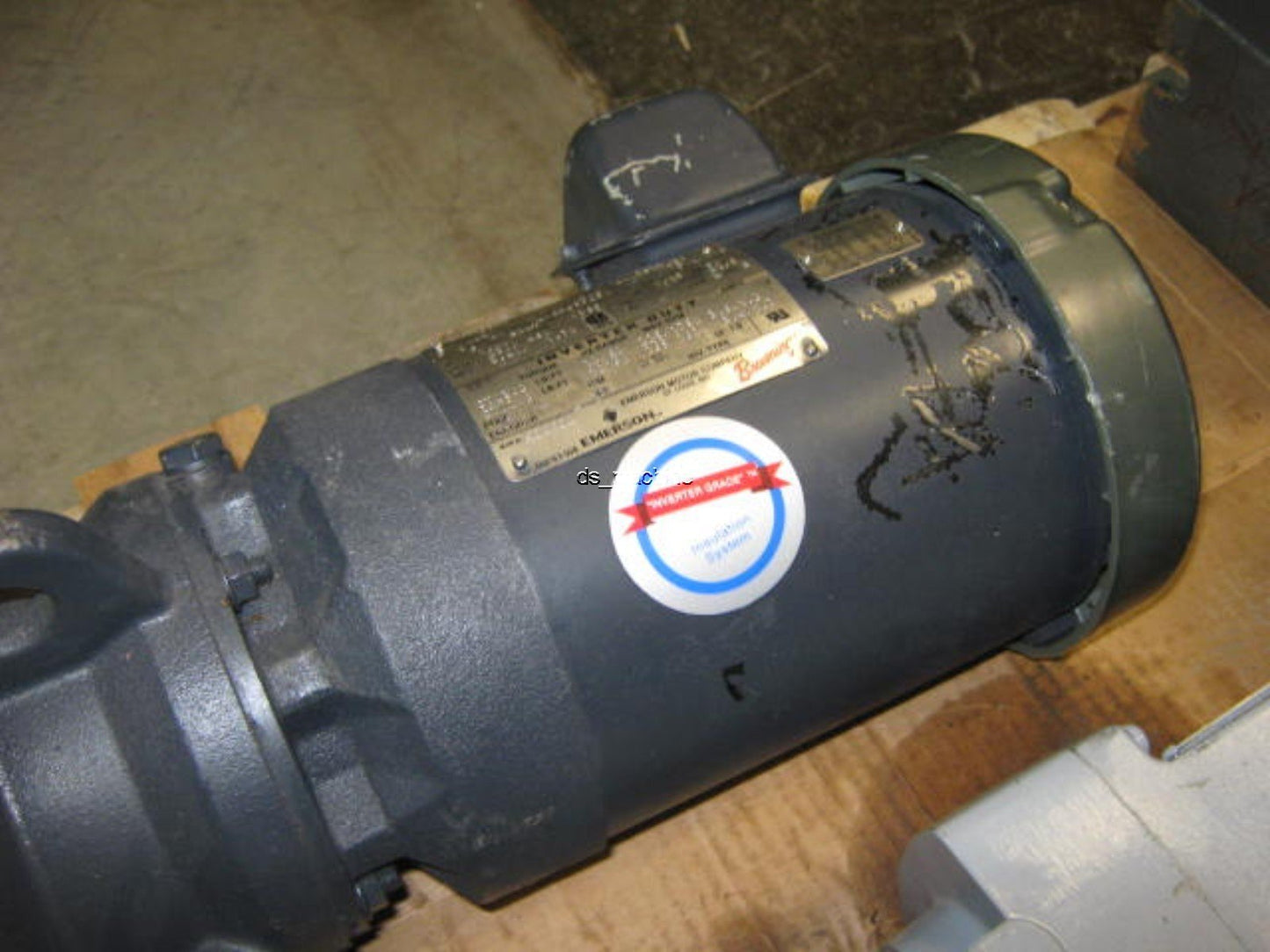 Used Browning HWN3262S2W33XMI143T1 Gearmotor 180:1 Ratio 3,684 in/lbs 1750RPM