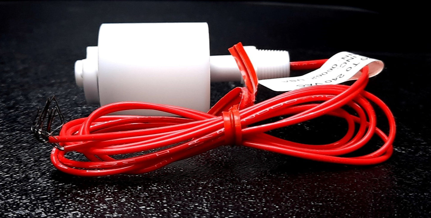 New Gems 174100 LS-1700TFE Series Level Switch Teflon N.O SPST 20VA 1/8" NPT Male