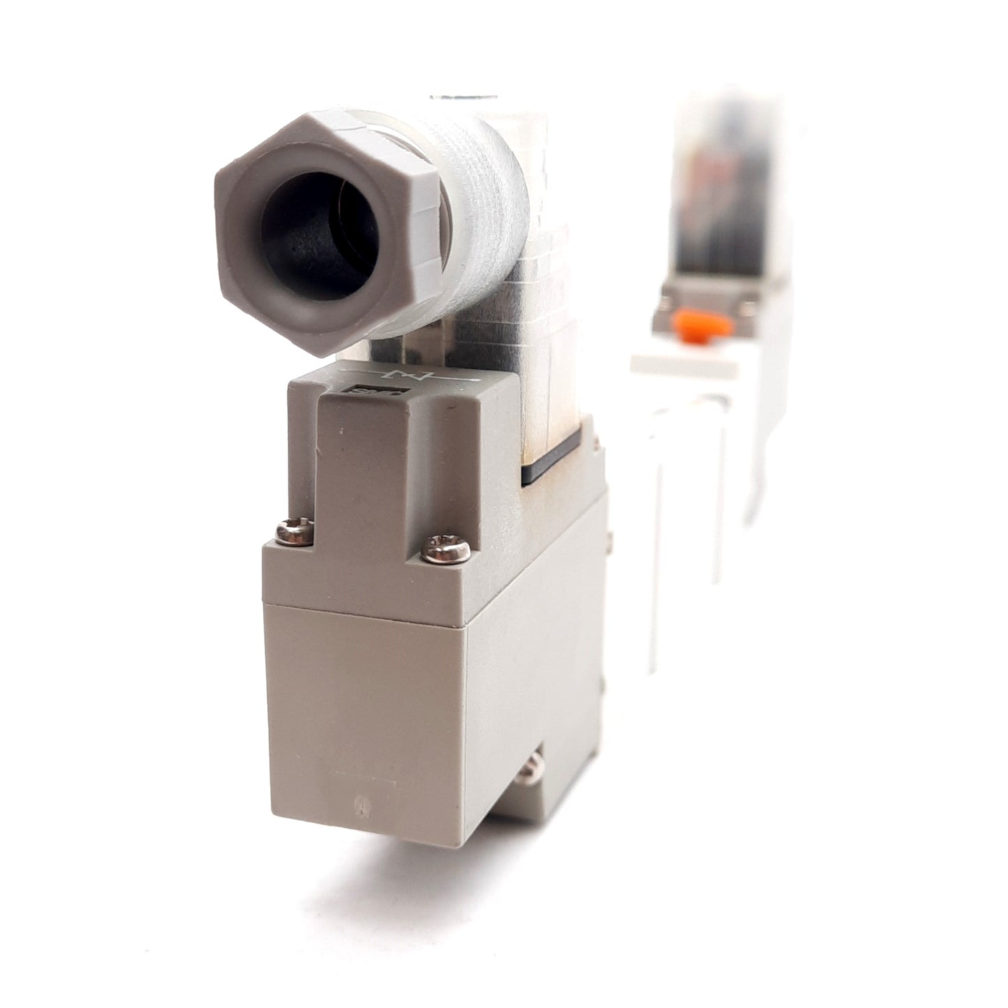 New SMC SY5240-5DZE Solenoid Valve, 2-Position Double, 0.1-0.7MPa, 24VDC Coils