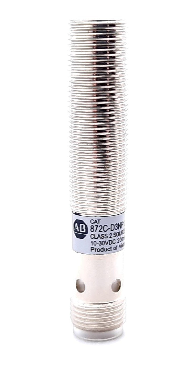 New Allen Bradley 872C-D3NP12-D4 Inductive Proximity Sensor 3mm, 10-30VDC, M12