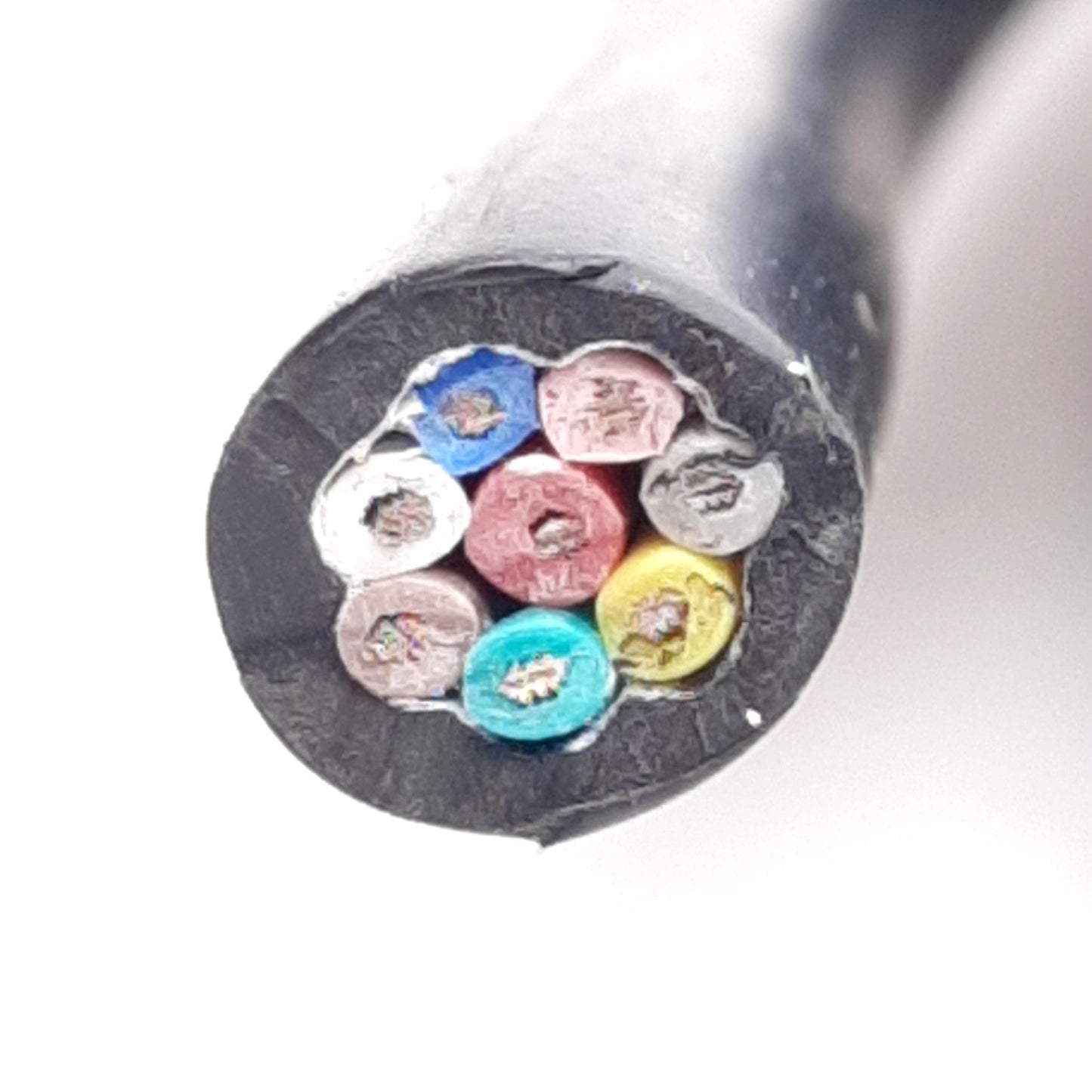 Used Allen Bradley 889D-F8AB-5 Micro Cable, 8-Pole, 30VAC/DC 2A, M12 8-Pin, 3m Long