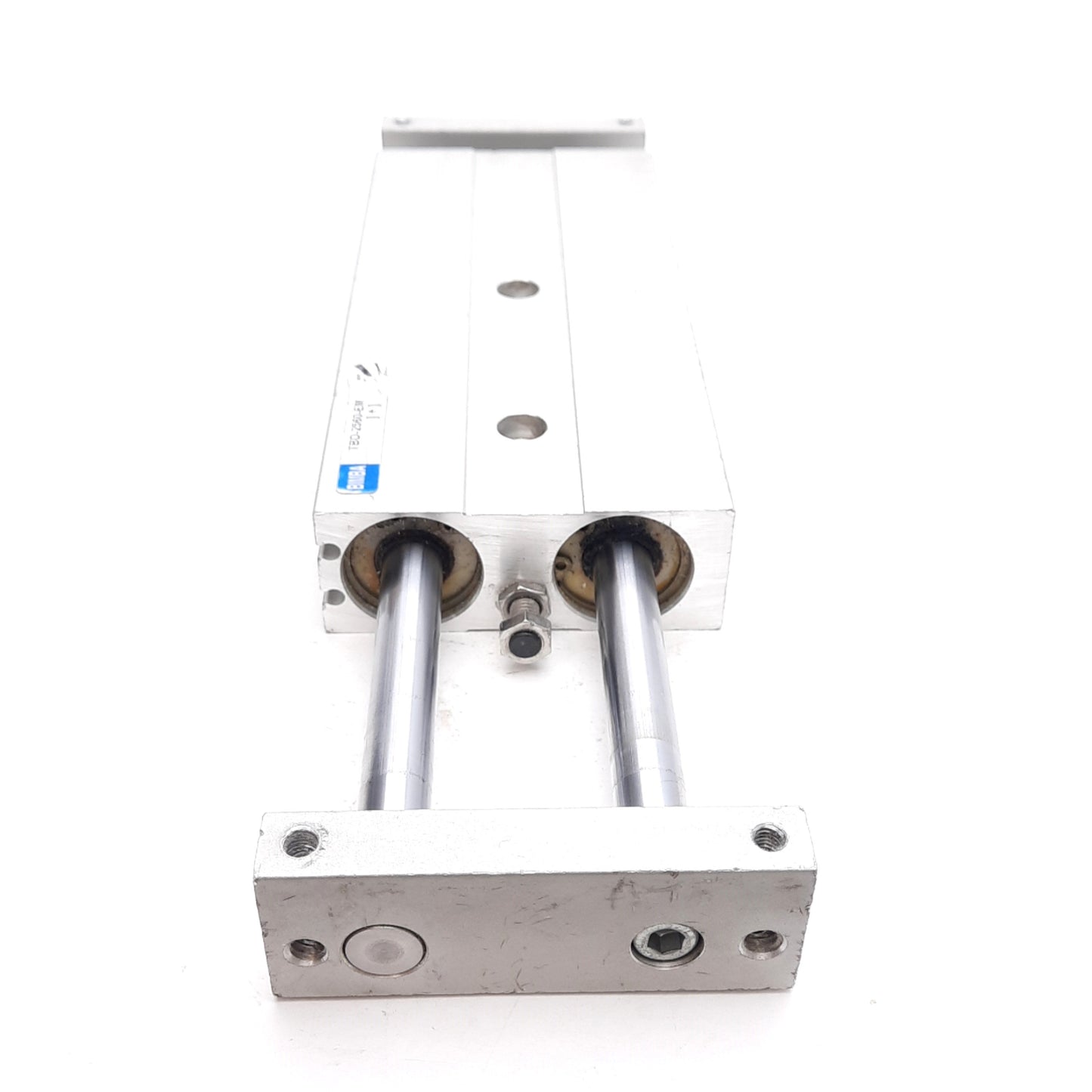 Used Bimba TBD-2560-EM Guided Cylinder, ø25mm Bore, 20mm Stroke, 140PSI, #10-32 UNF