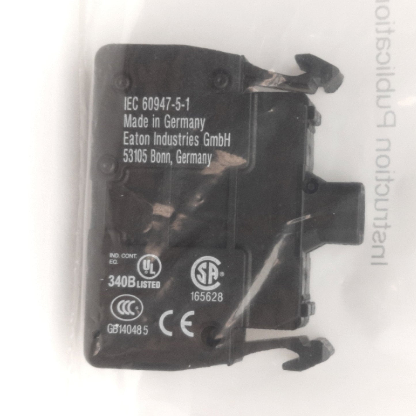 New Eaton M22-CLED-B Front Mount LED Element, 12-30VAC/DC 5-14mA, Blue