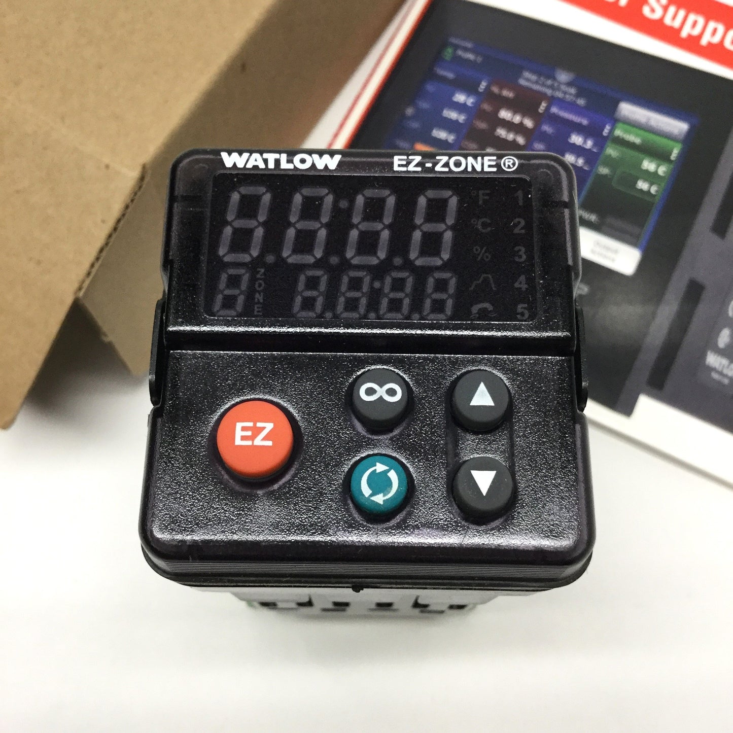 New Watlow PM6C3CJ-1TAAAAA EZ-ZONE Universal Temperature PID Controller, 24VAC/DC