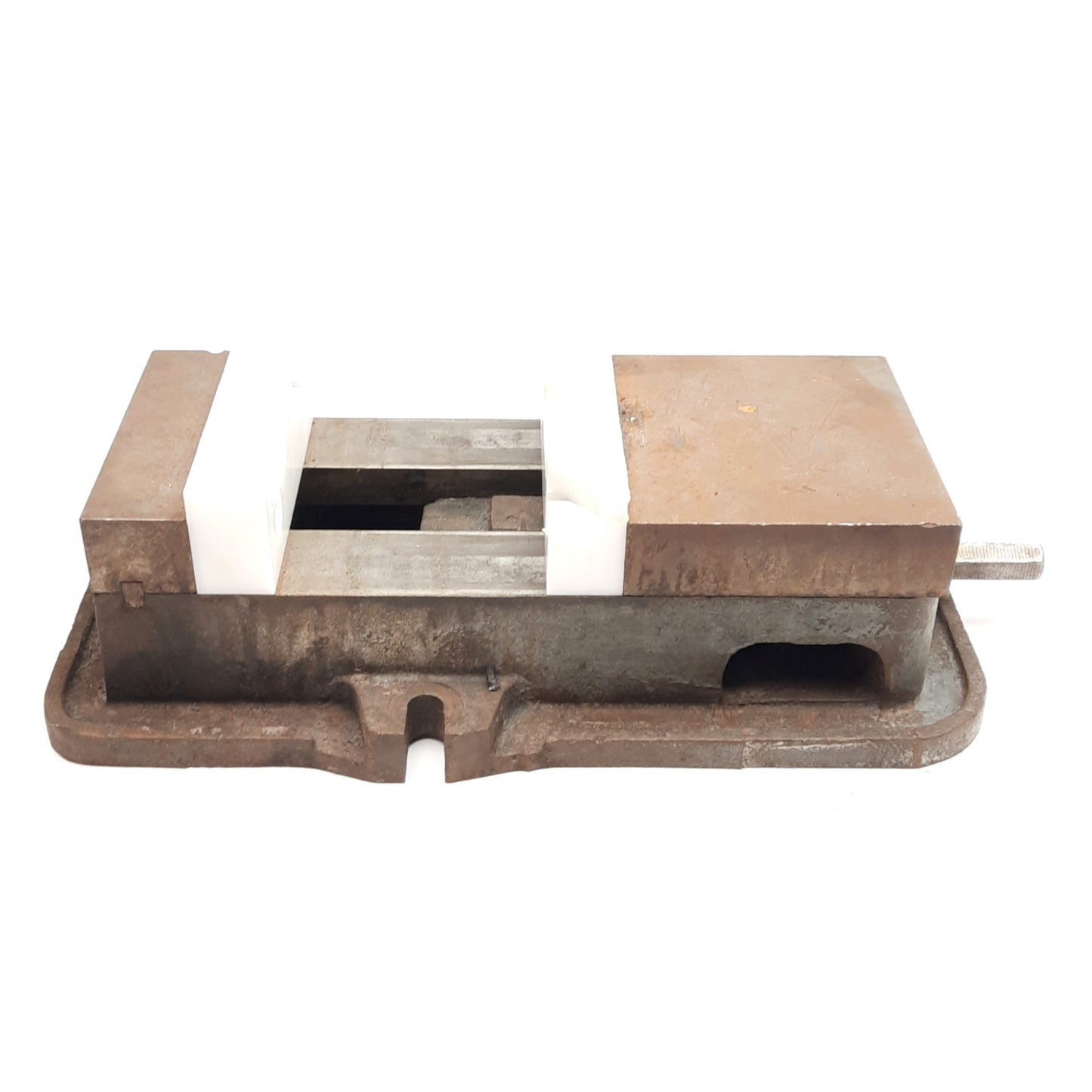 Used Angle Tight Precision Machine Vise 6in Jaw Width, 4.5in Opening, 3/4in Hex Drive