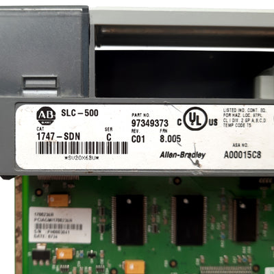 Used Allen Bradley 1747-SDN Series C SLC 500 DeviceNet PLC Communication Module