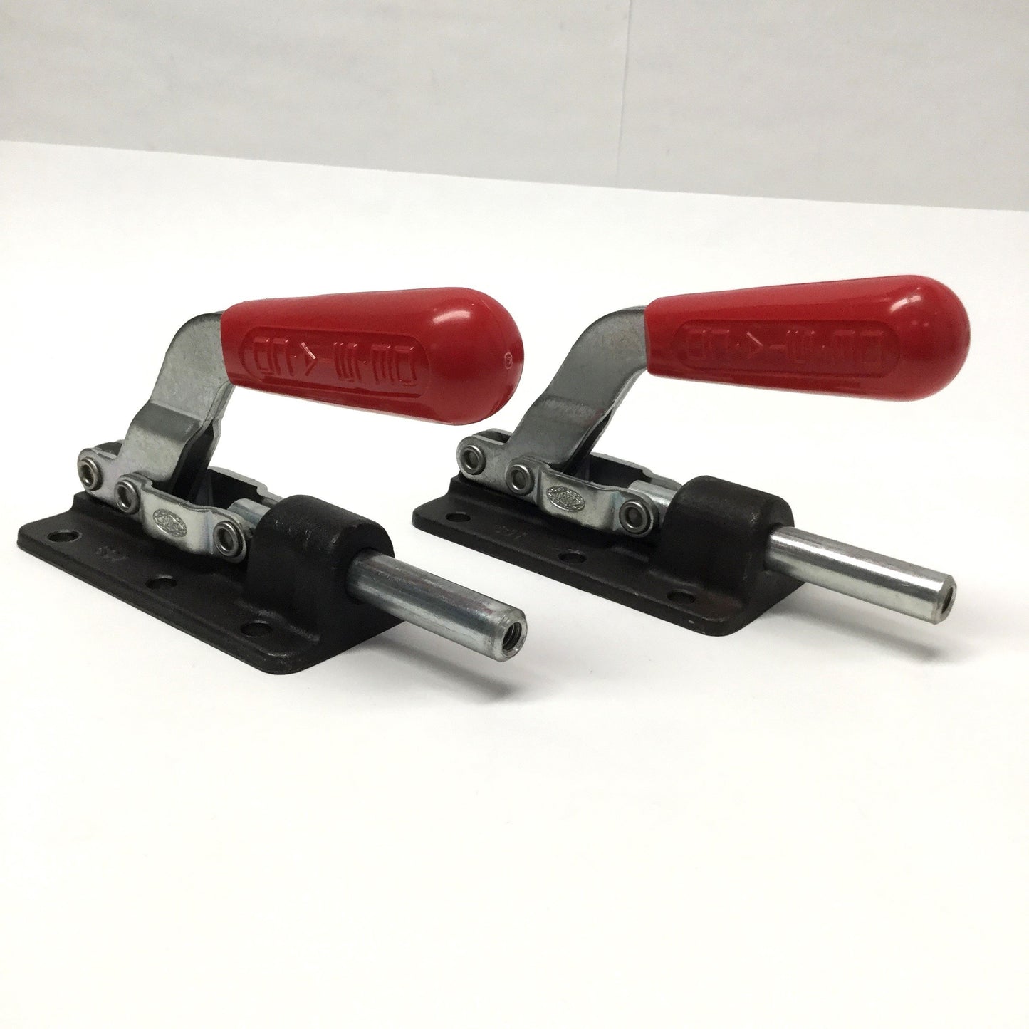 Used Lot of 2 Destaco 607 Straight Line Action Plunger Clamp 800lb Max Holding