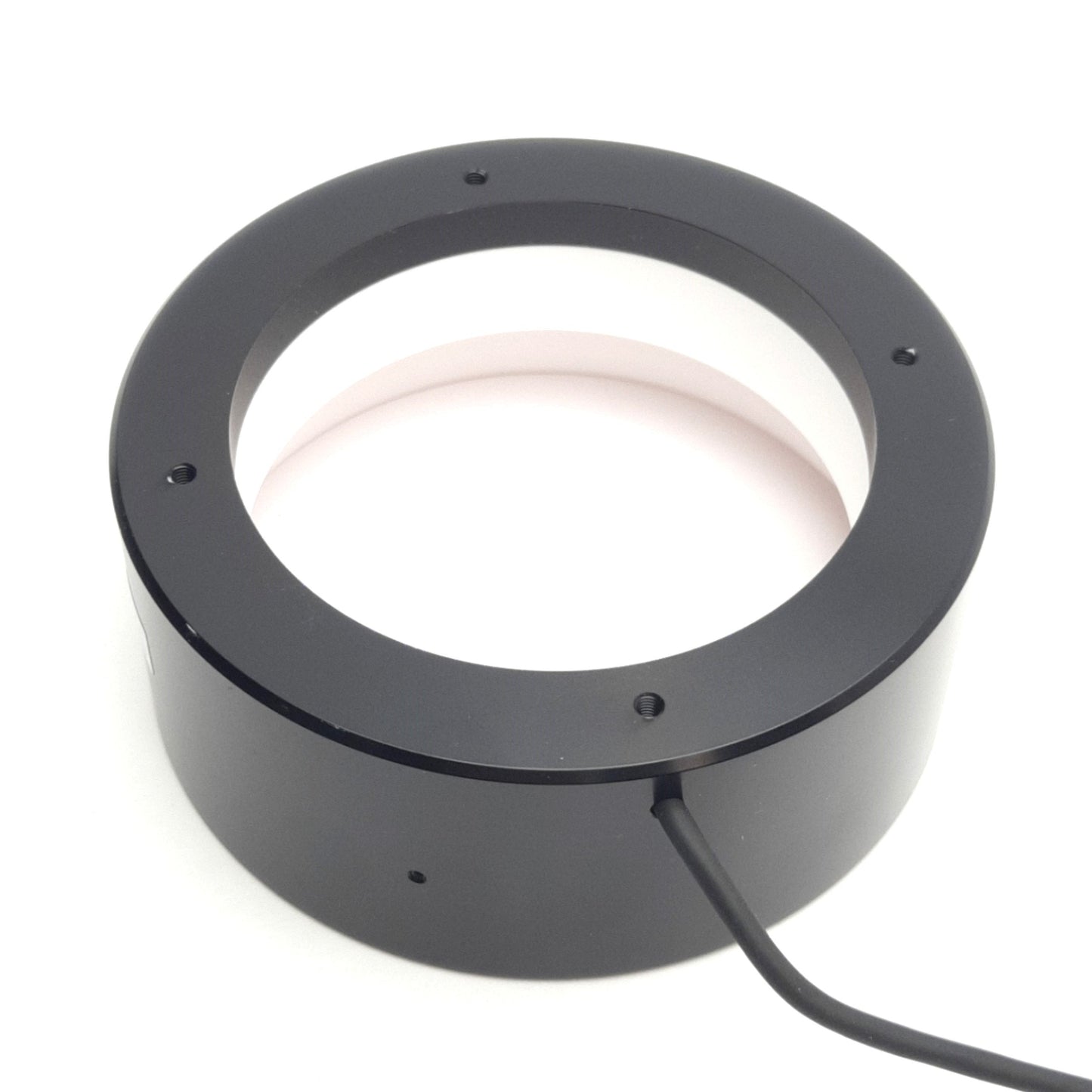 New CCS FPR-100RD2 Machine Vision Light Ring, Red, 24VDC, 100mm OD x 73mm ID