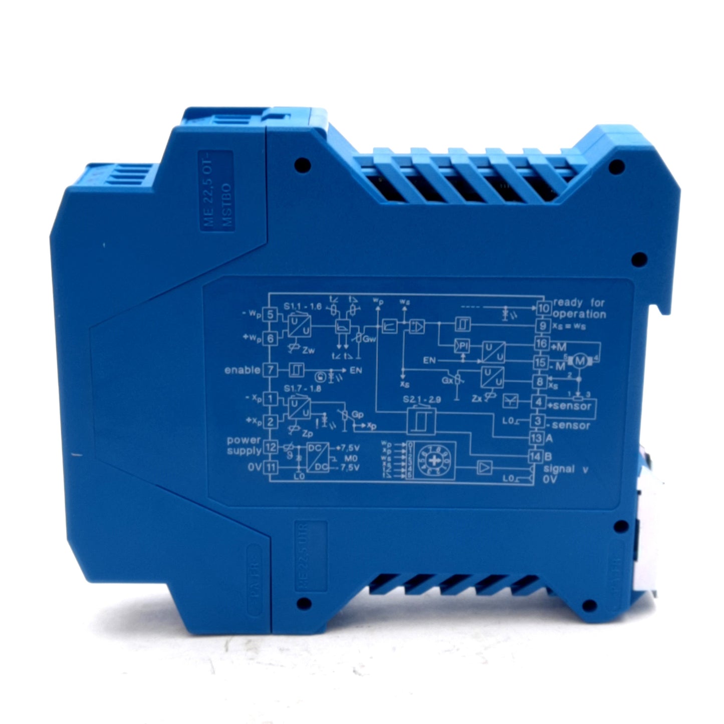 New – Open box Rexroth VT-MRMA1-1-11/V0/0 Valve Amplifier, 24VDC, 4-20mA/0-10V Input, DIN Rail