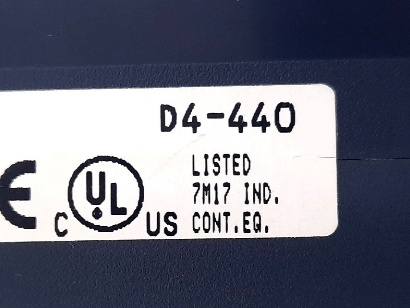 Used Automation Direct D4-440 DirectLogic 405 PLC CPU/Processor, RS232/422, 110/220V