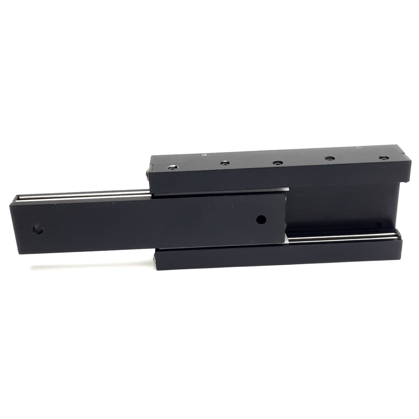 Used Deltron HPS2-3 Ball Bearing Linear Slide, 2in Travel, 84lb Load, 4.37in x 2.62in