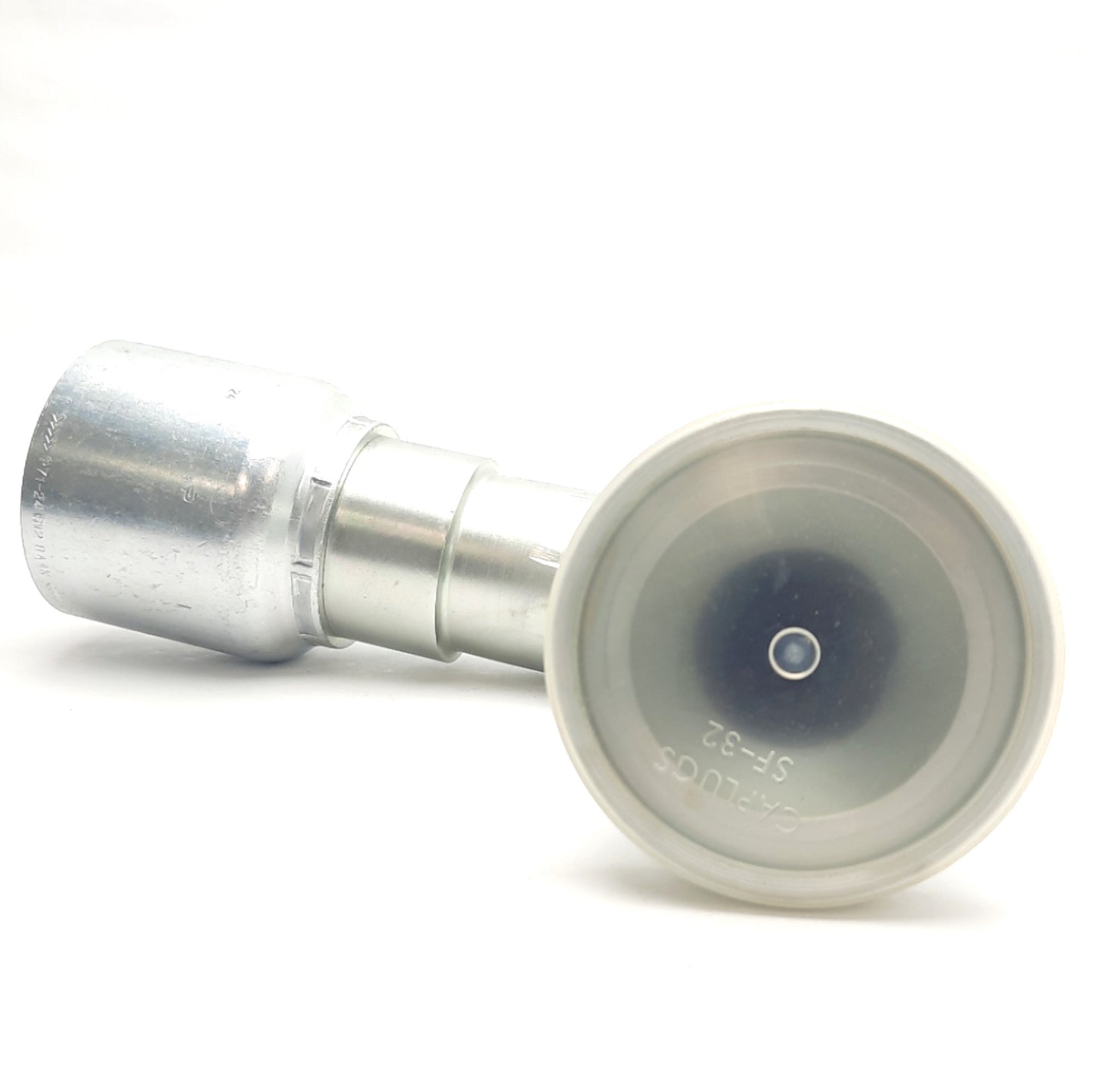 New – Open box Parker 11971-32-24 SAE Code 61 Flange Head Hydraulic Fitting 90° Elbow