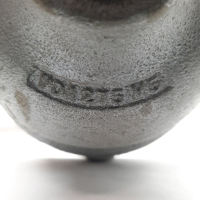 Used Crouse-Hinds VDA275M5 Industrial Steel Gasketed Light Fixture w/V470 Poly Globe