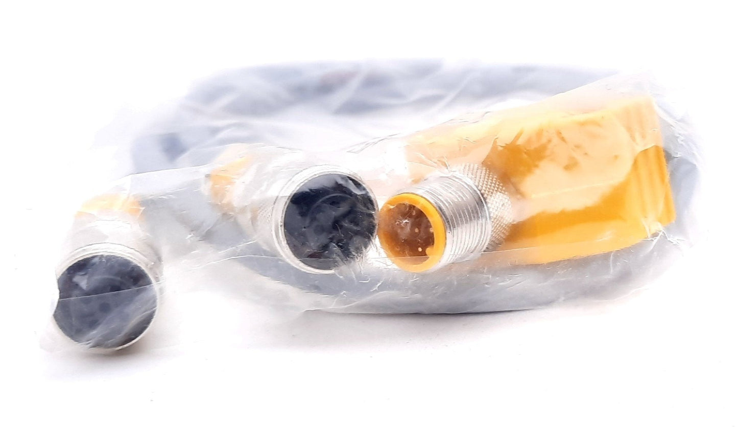 New Turck VB2-FSM 4.5/2RK 4.5T-0.3/0.6/S651 Y-Splitter Cable, 5 Pin, M12 Female 250V