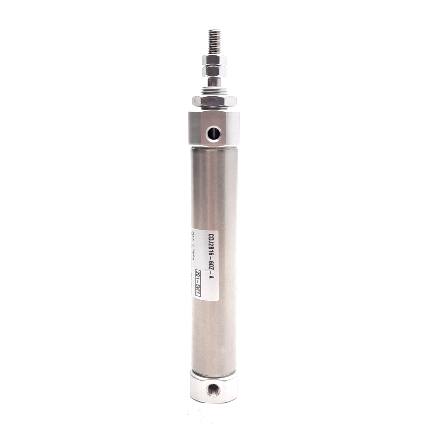 New SMC CDJ2B16-60Z-A Pneumatic Cylinder, ø16mm Bore, 60mm Stroke, 0.7MPa, M5 Ports