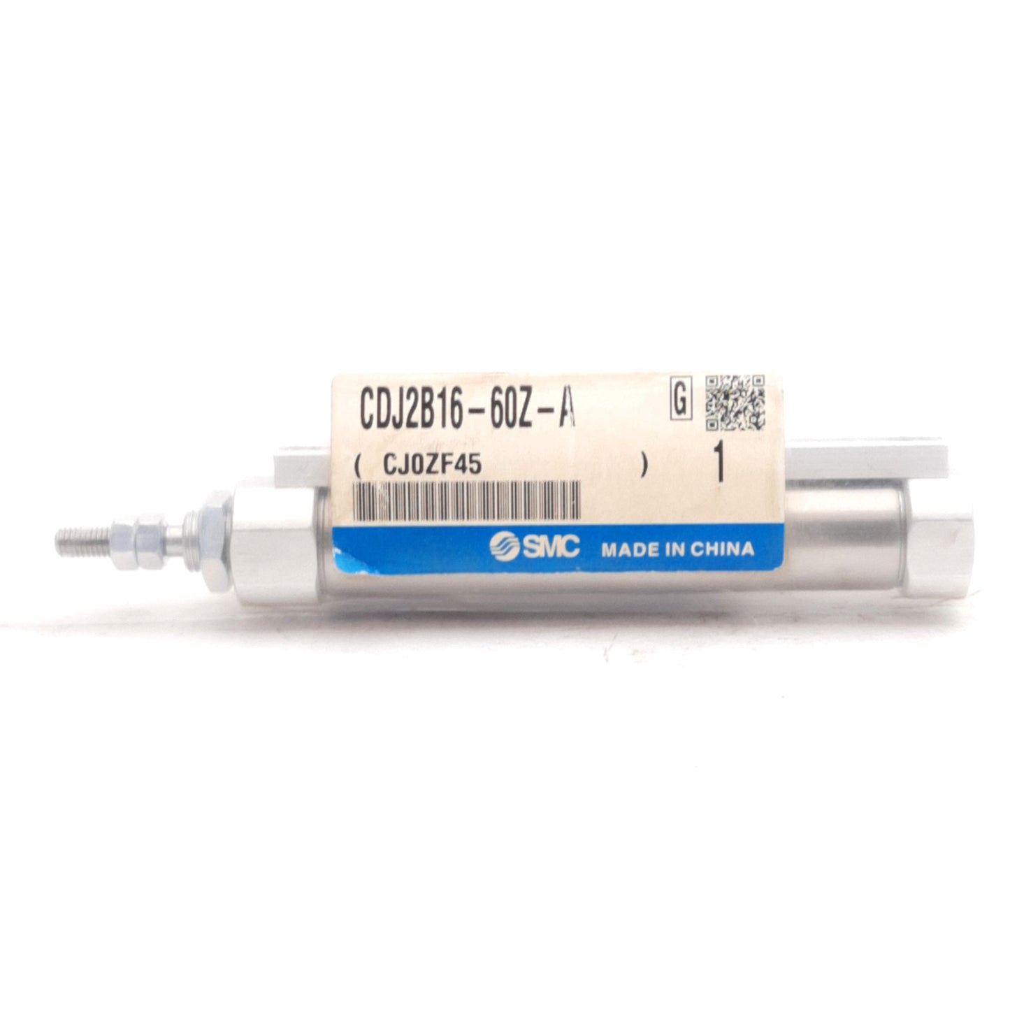 New SMC CDJ2B16-60Z-A Pneumatic Cylinder, ø16mm Bore, 60mm Stroke, 0.7MPa, M5 Ports
