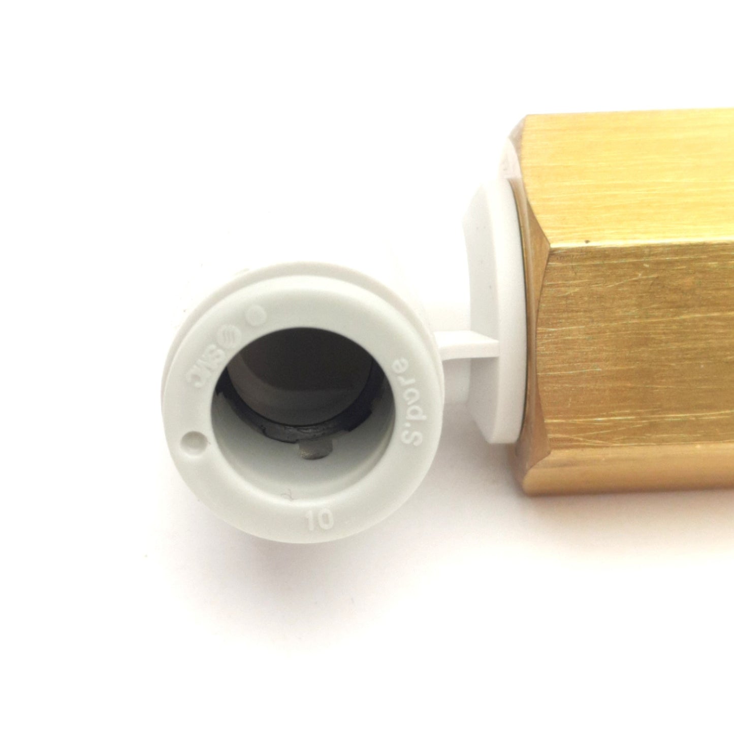 New Lot of 5 SMC KQ2W10-04AS One Touch Elbow Fitting 10mm Tube to Rc1/2 Male, 1.0MPa