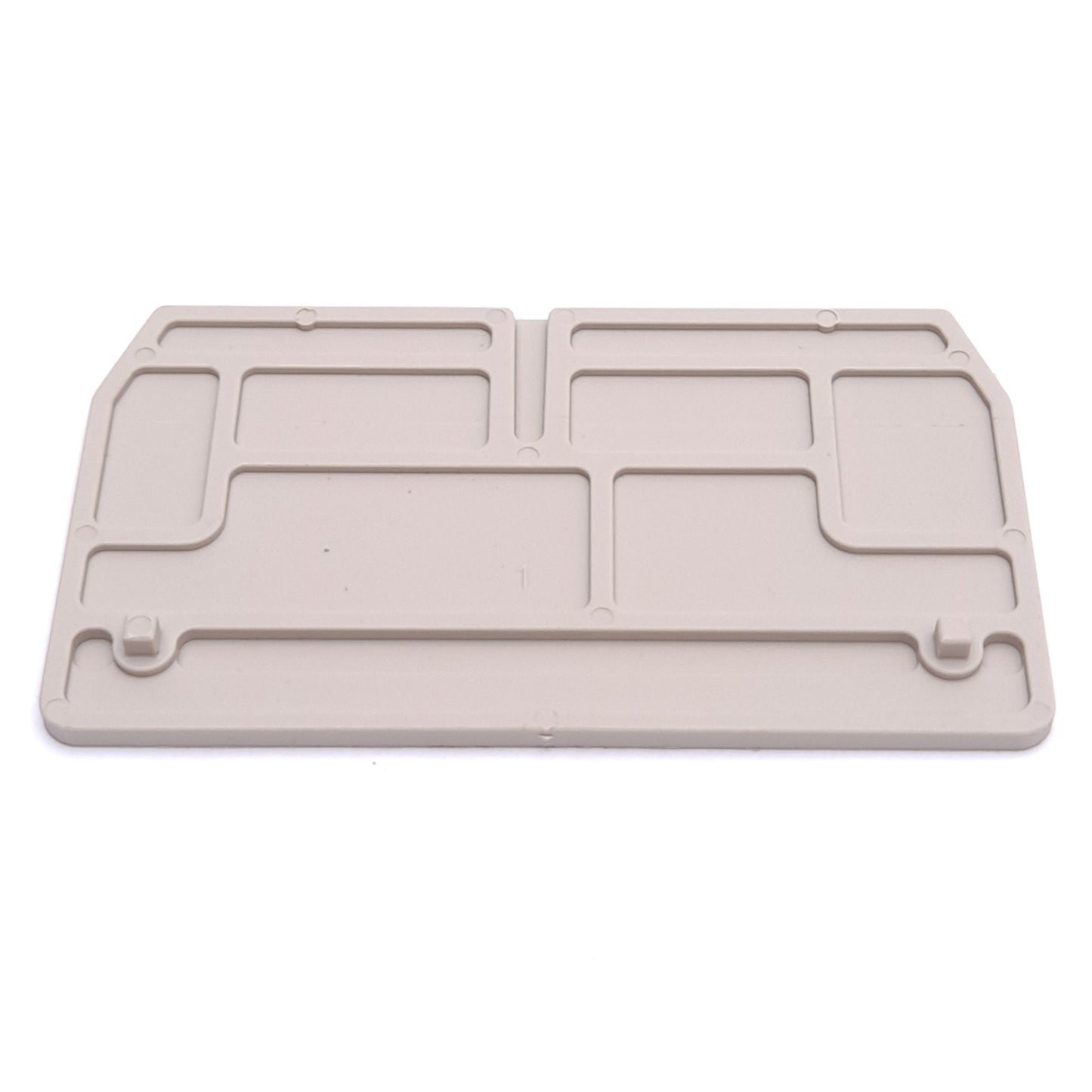 New – Open box Lot of 47 Weidmuller ZAP/TW 4 1632090000 Terminal Block End Plate, 2mm Thick