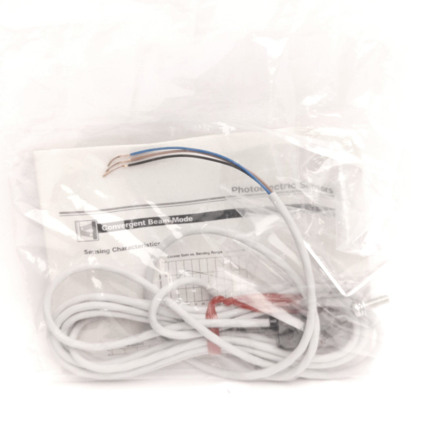 New Pepperl+Fuchs MV3/59/115/148 Thru Beam Sensor Receiver 1.5m Range, 10.8-26.4VDC